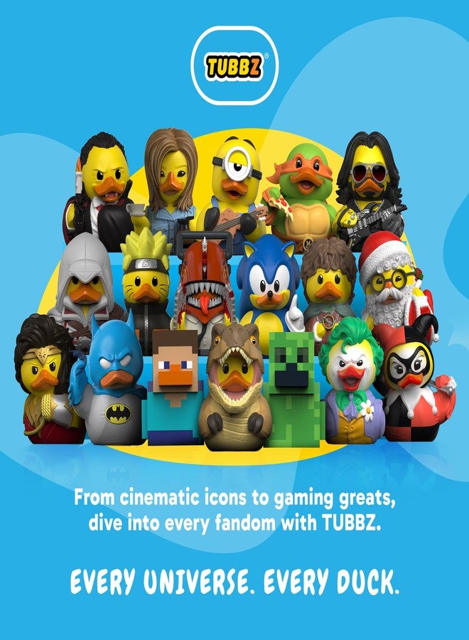 TUBBZ Boxed Edition: Cyberpunk 2077 - Johnny Silverhand Cosplaying Rubber Duck Vinyl Figure - Official Collectible for Fans of Cyberpunk - Image 5