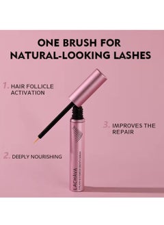 LACHAVA Eyelash and Eyebrow Growth Serum Eyelash Brow Growth Enhancing Serum Volumizing Deep Nourishing Moisturizing Serum Gentle No Irritating Longer Thicker Eyebrow Lash Growth Serum 8G  - Image 5