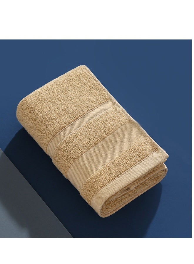 Beauenty Cotton increased 90*180 men's and women's bath towel absorbent cotton khaki bath towel.