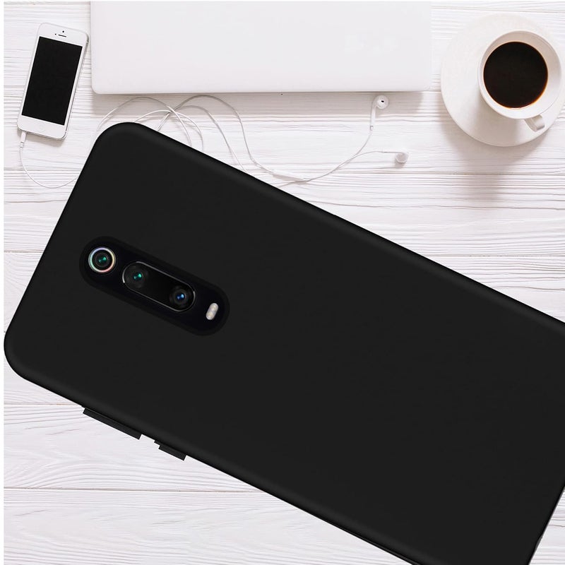 hello zone Exclusive Matte Finish Soft Back Case Cover for Redmi K20 Pro - Black - Image 5
