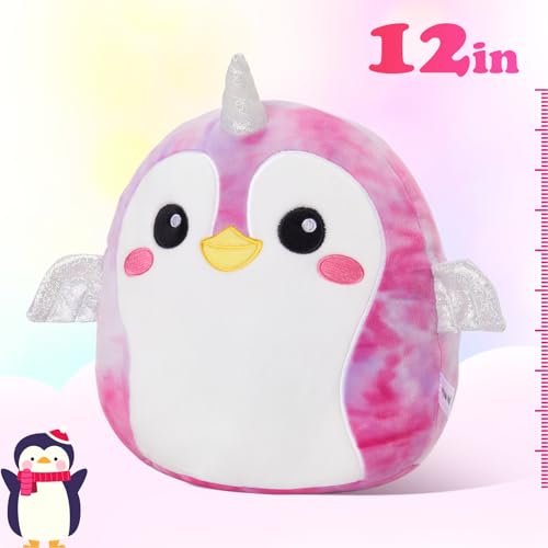 CozyWorld 12 Penguin Hugging Plush Stuffed Animals Plushie Original Cute Soft Cuddle Pillow for Boys Girls - Image 5