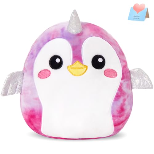CozyWorld 12 Penguin Hugging Plush Stuffed Animals Plushie Original Cute Soft Cuddle Pillow for Boys Girls - Image 1