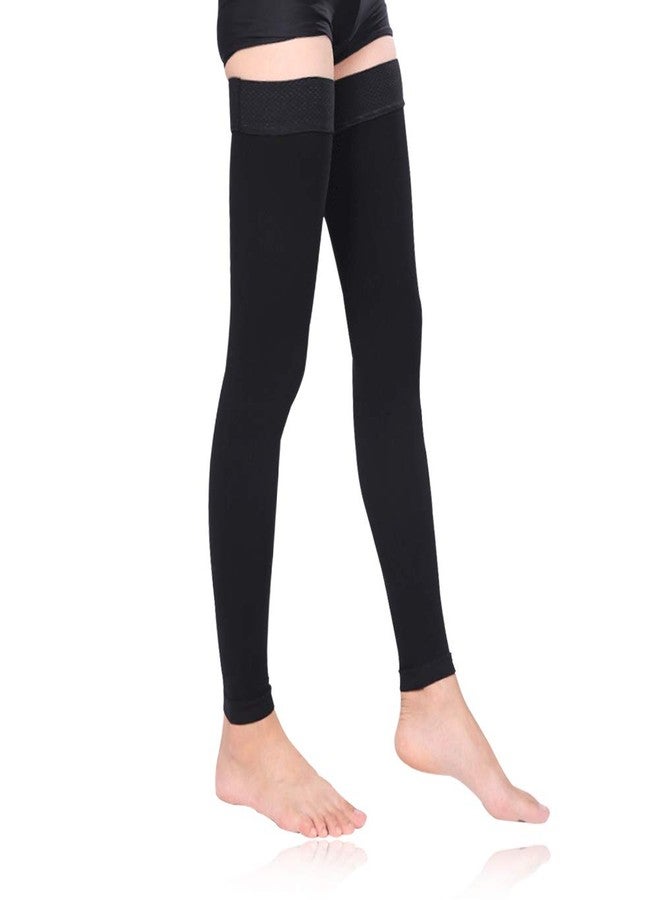 MEJORMEN Thigh High Compression Stockings Women 30-40mmHg Sleeve Footless Socks Varicose - Image 1