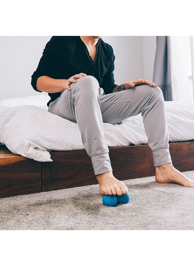 RAD Roller Original/Myofascial Release Tool/Eco Friendly Silicone/Medium Density/Self Massage Mobility and Recovery Peanut Ball  - Image 2