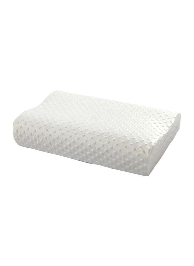 Generic Memory Foam Pillow White 35x10centimeter 