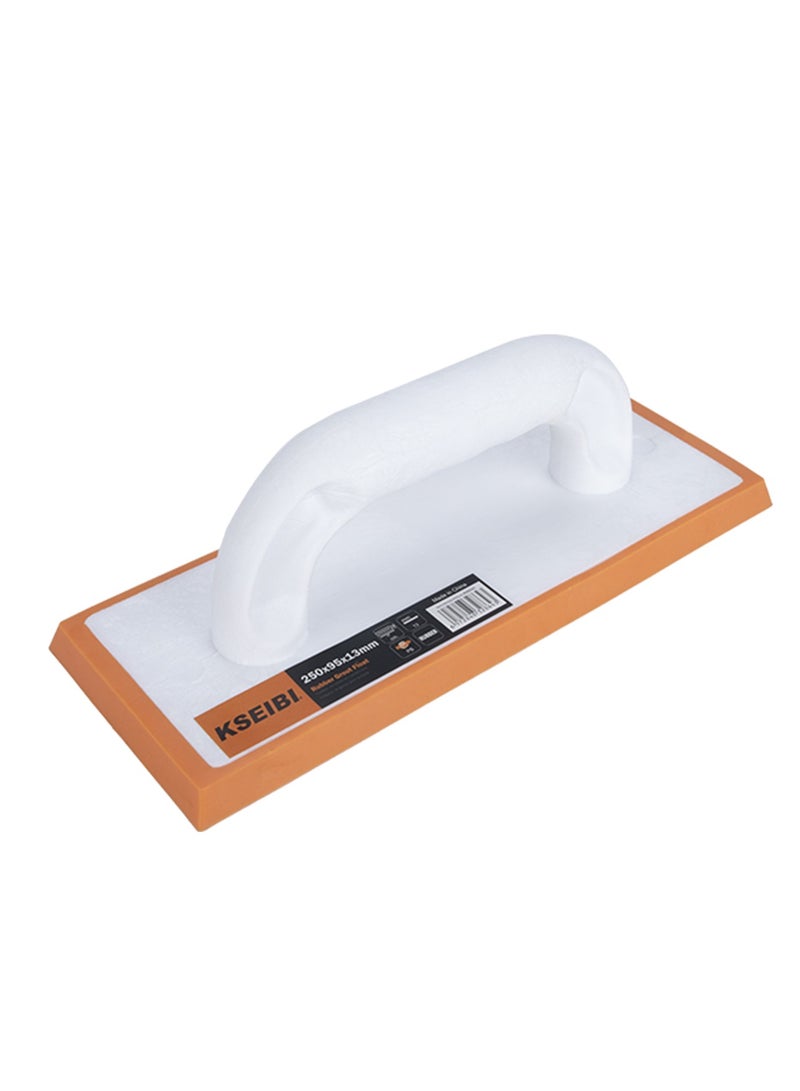 كسيبي مجرفة الجص المطاطية، "250 × 95 × 13 مم، إسفنجة مطاطية، أداة تجديد البلاط لتنعيم وتعبئة الجص، وتنظيف البلاط، وإصلاح البلاط، وتركيب البلاط الاحترافي وتحسين المنزل بنفسك. - Image 1