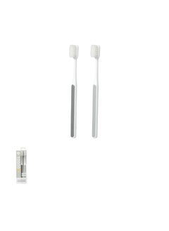 Miniso Clean your teeth gently with these ultra-soft toothbrushes featuring fine, dense bristles. 