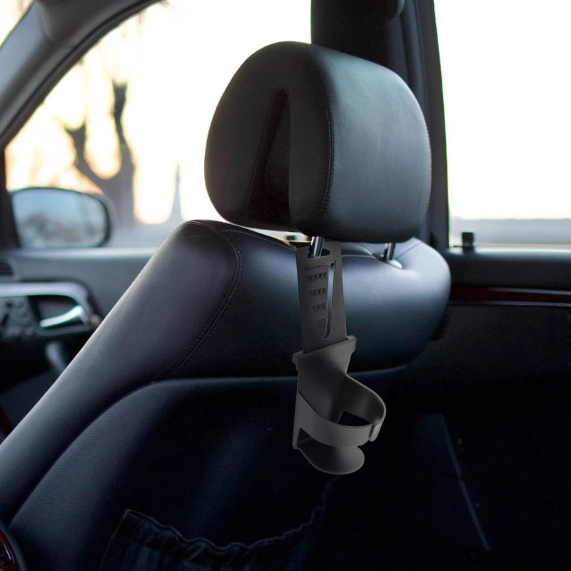 Car Cup Holder Organizer Stand with Adjustable Divider Compatible with Water Bottles for Vehicle Travel - Image 4