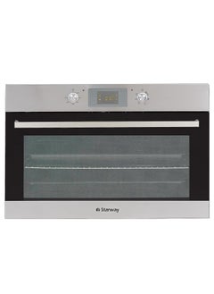 Starway Starway Built-In Electric Oven, Large Capacity, 73 Liter, With Grill , 6 Cooking Program, 90x60cm, Digital Screen, Timer, 2 Fans, 2 Trays , Easy To Clean Material,  - Image 1
