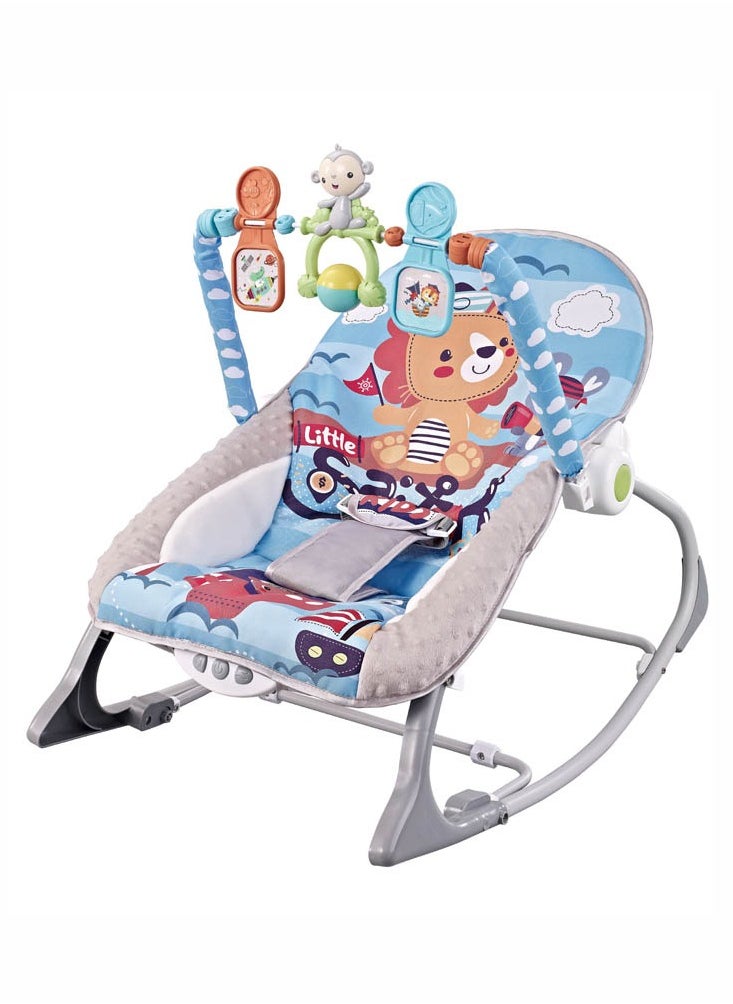 Printed Baby Rocker With Soothing Music,  Calm Vibrations and Removable Toys - Lion - pzsku/Z77BE000BA4486ACFB597Z/45/_/1740404222/8df8c3f7-ce9c-420b-b074-e8360bb553c8