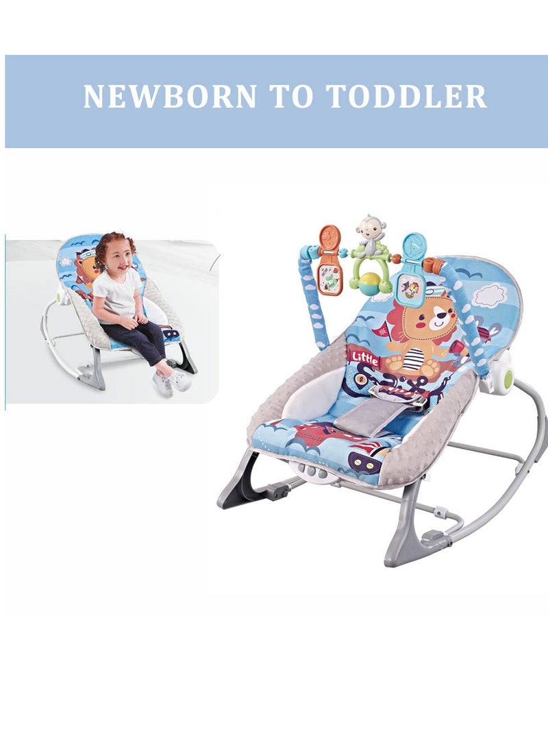 Printed Baby Rocker With Soothing Music,  Calm Vibrations and Removable Toys - Lion - pzsku/Z77BE000BA4486ACFB597Z/45/_/1740404224/26dffb91-8149-4244-bf6b-7fd218ed4e11