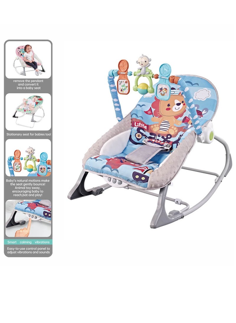 Printed Baby Rocker With Soothing Music,  Calm Vibrations and Removable Toys - Lion - pzsku/Z77BE000BA4486ACFB597Z/45/_/1740404226/87d71fa6-124e-4dd8-b2c9-04dfbcaa6848