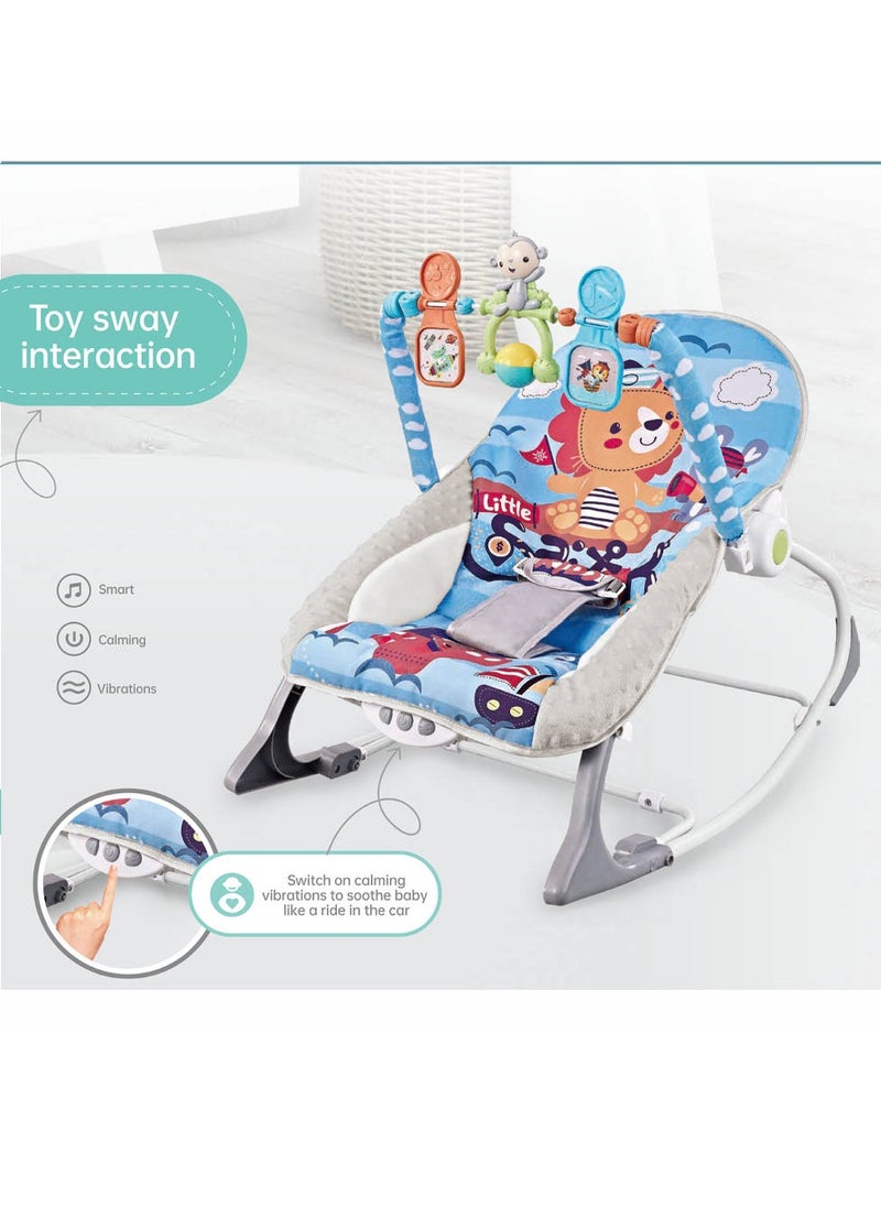 Printed Baby Rocker With Soothing Music,  Calm Vibrations and Removable Toys - Lion - pzsku/Z77BE000BA4486ACFB597Z/45/_/1740404228/1b1566fe-0ac4-4e6c-90d1-99fa3f40eff1