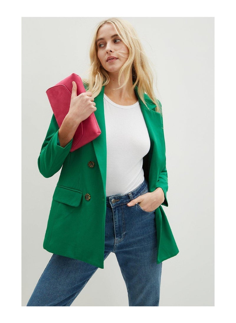 DOROTHY PERKINS - Double Breasted Oversized Blazer - Image 1