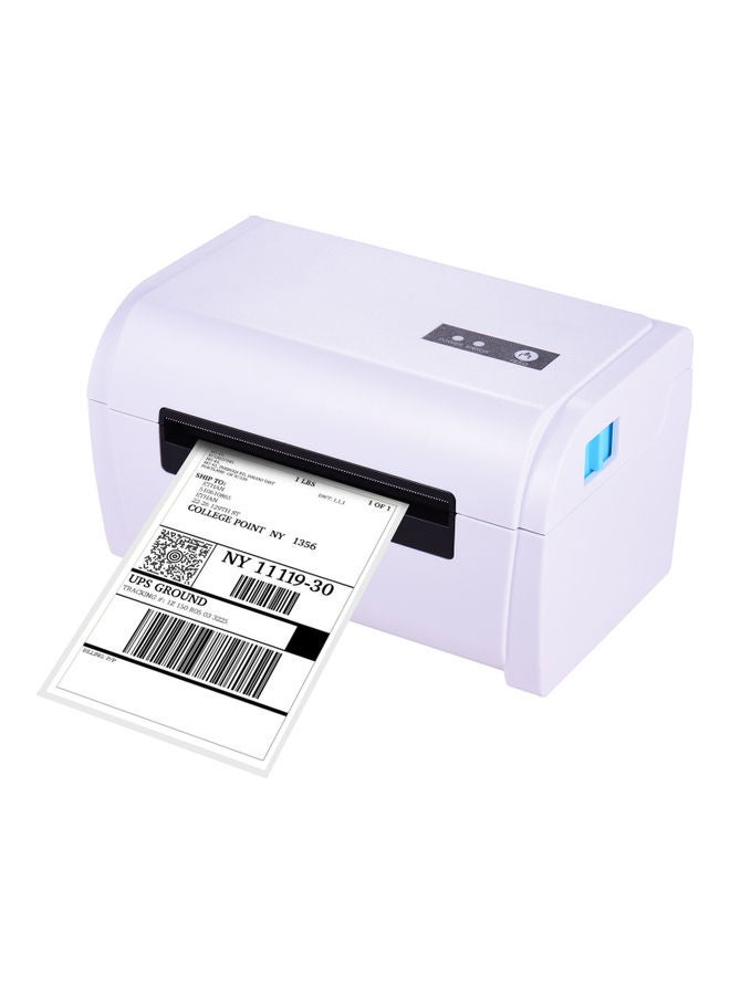 Desktop White Thermal Label Printer - Image 1