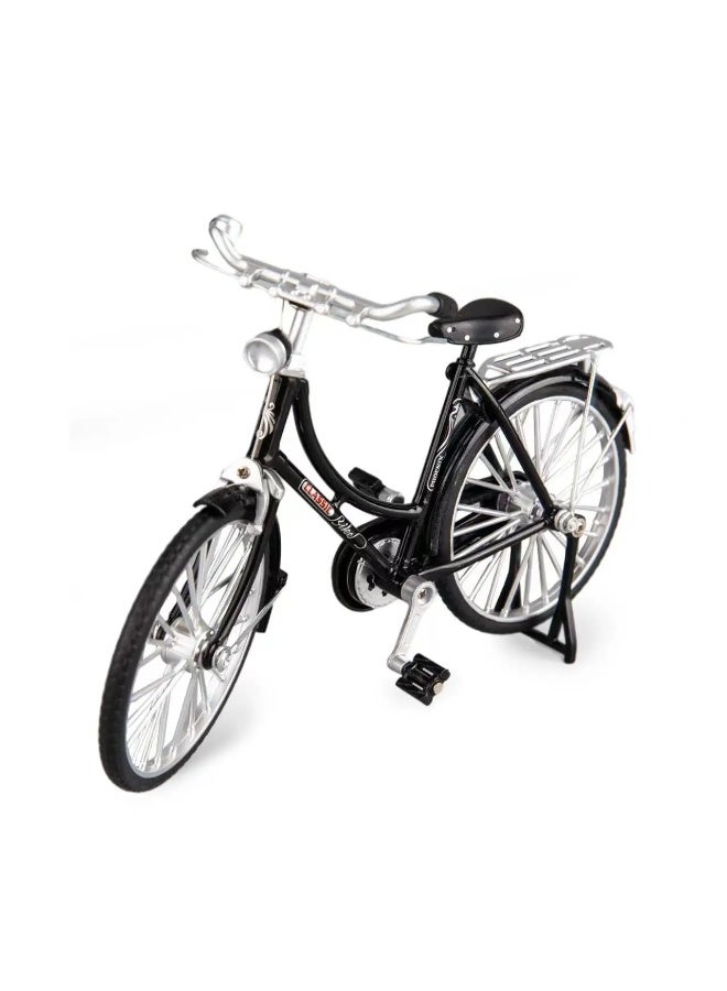 Mini Metal Bicycle Model Toy, Realistic Simulation Decor for Office Desk & Home - Image 3