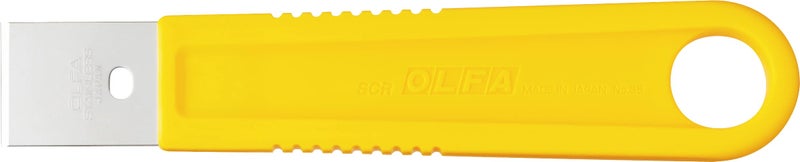 OLFA 25mm Multi-Purpose Razor Scraper (SCR-S) - Disposable Stainless Steel Razor Blade Scraper Tool with Heavy Duty Handle for Cleaning, Scraping, Paint Removal, Caulk, Glass, Metal - Image 1