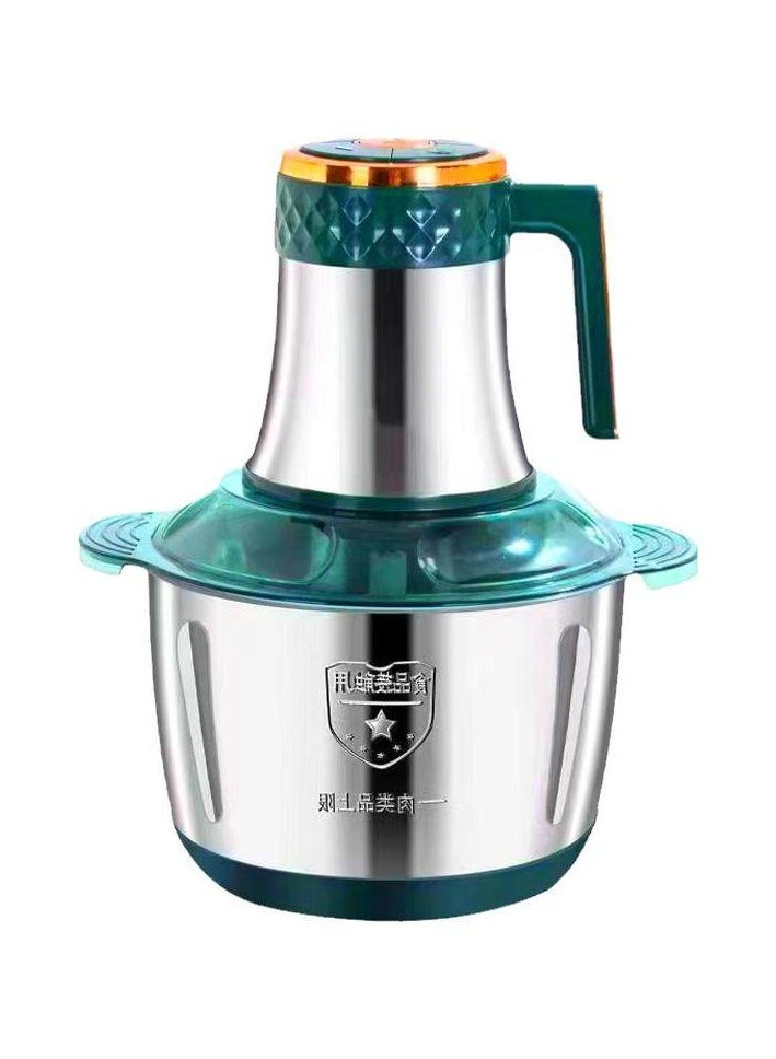 DubaiGallery Electric Vegetable Chopper - Stainless Steel Electric Food Chopper Food Processor Machine for Meat, Vegetables, Fruits And Nuts | 5 Speed Ajustable Multifunctional Meat Grinder - Image 2