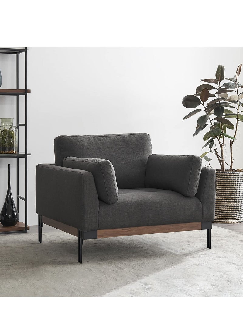 4pcs Modern Black Iron Furniture Support Legs, Metal Feet for Diy TV Cabinet, Ottoman, Cupboard, Sofa and More, 15cm - Image 3