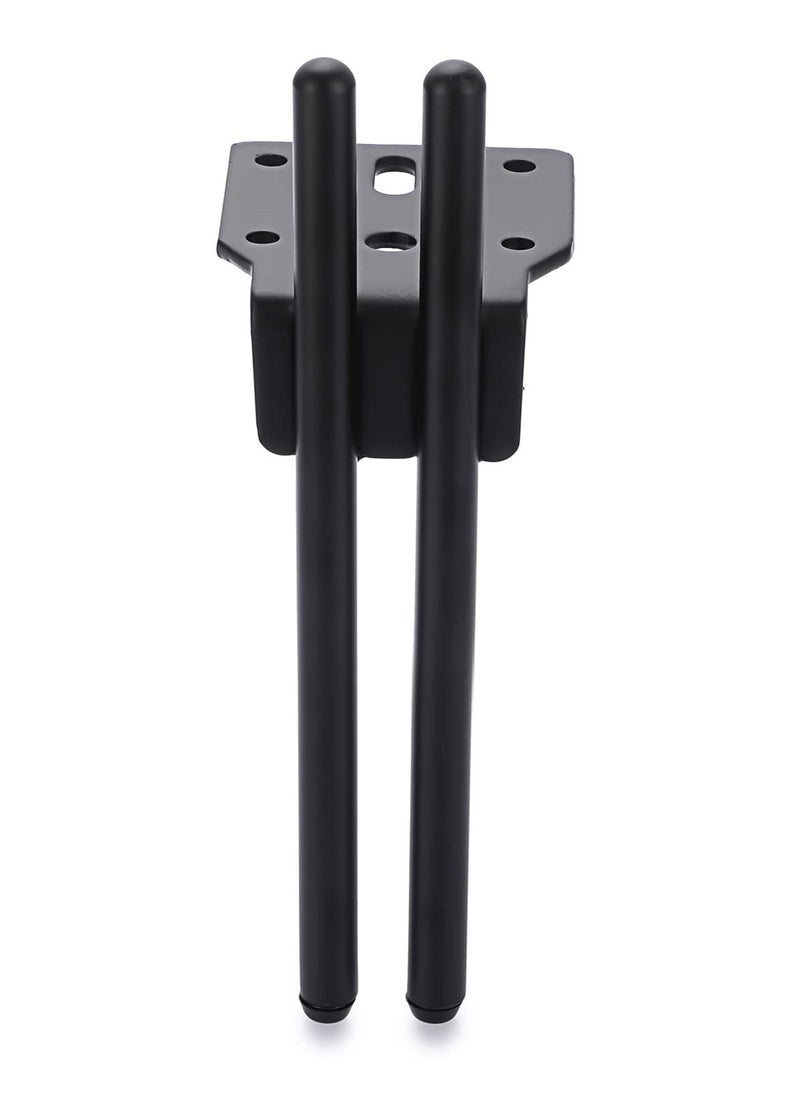 4pcs Modern Black Iron Furniture Support Legs, Metal Feet for Diy TV Cabinet, Ottoman, Cupboard, Sofa and More, 15cm - Image 4