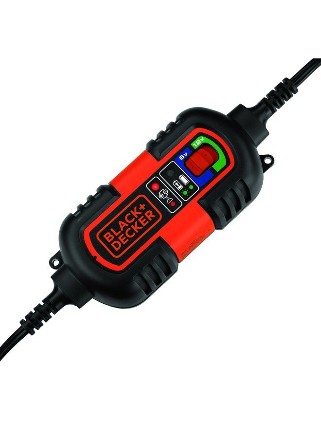 BLACK+DECKER Black & Decker BM3B 6V and 12V Automatic Battery Charger/Maintainer - Image 1