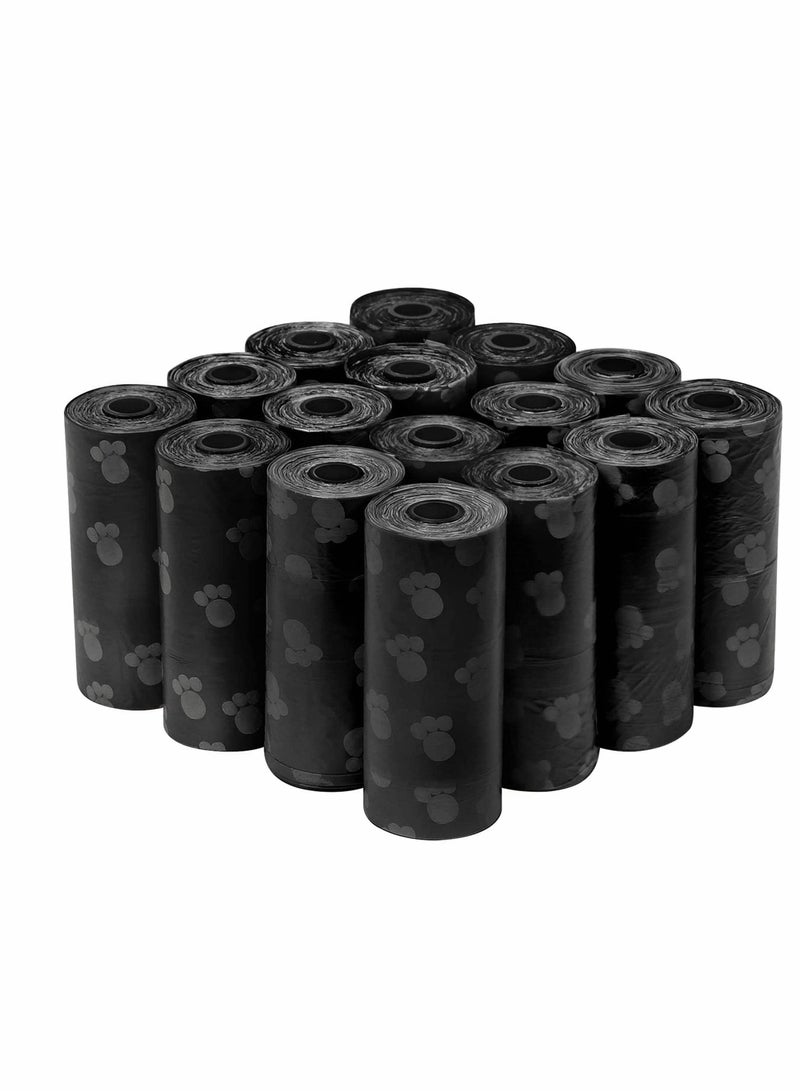 Bags,  Pet Supply Dog  Bags, Cute Paw Pattern Pet Waste  Bags, Doggie Waste Bag Refills, Can Also be Used as Household Garbage Bag, 240... - Image 1