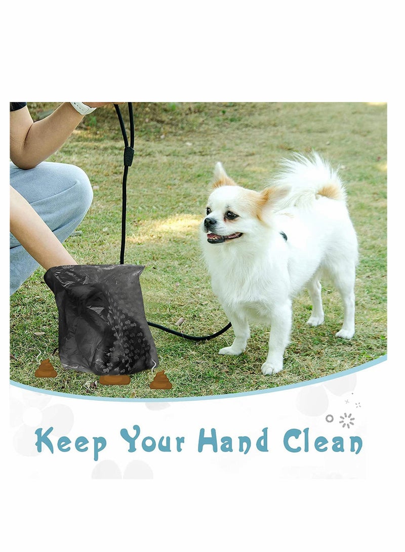 Bags,  Pet Supply Dog  Bags, Cute Paw Pattern Pet Waste  Bags, Doggie Waste Bag Refills, Can Also be Used as Household Garbage Bag, 240... - Image 5