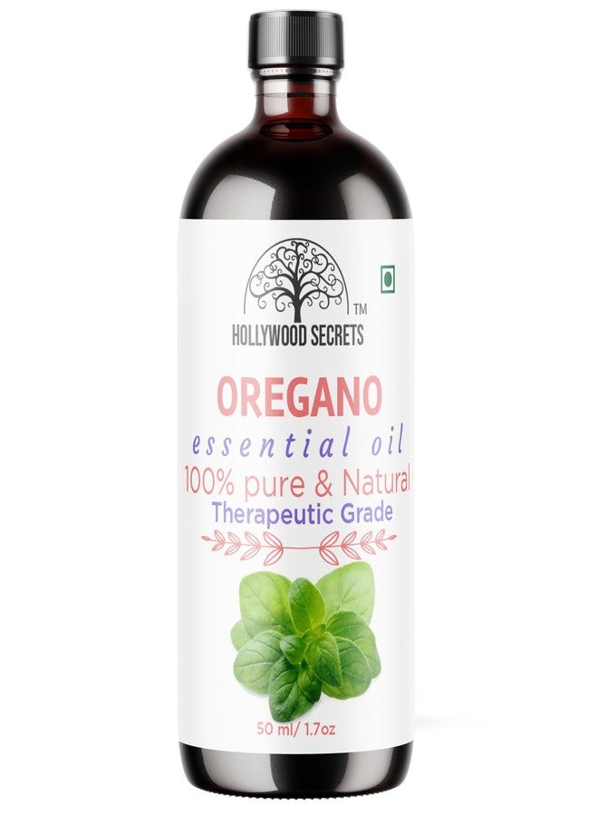Hollywood Secrets Pure Oregano Essential Oil Therapeutic Grade 50ml - Image 1