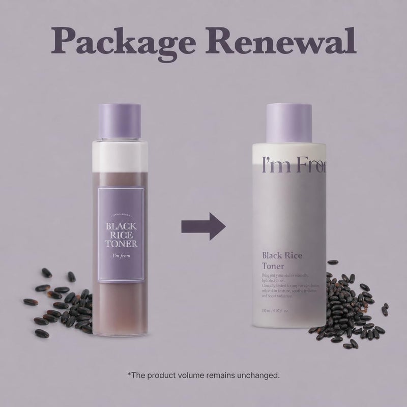 I'M FROM Black Rice Toner 150Ml - Image 2