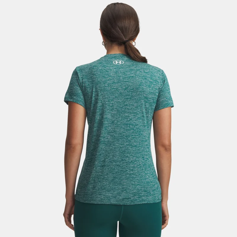 Under Armour Green Women's UA Tech™ Twist V-Neck T-Shirt for Women | Best Price UAE