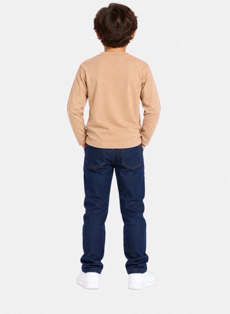 Andora Slip On Boys Regular Fit Printed T-Shirt - Image 2