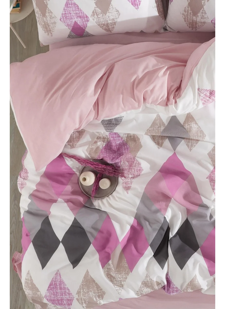 Zeynep Tekstil Cotton Single Duvet Cover Set | Duvet Cover and Pillowcase | Lily Without Sheets