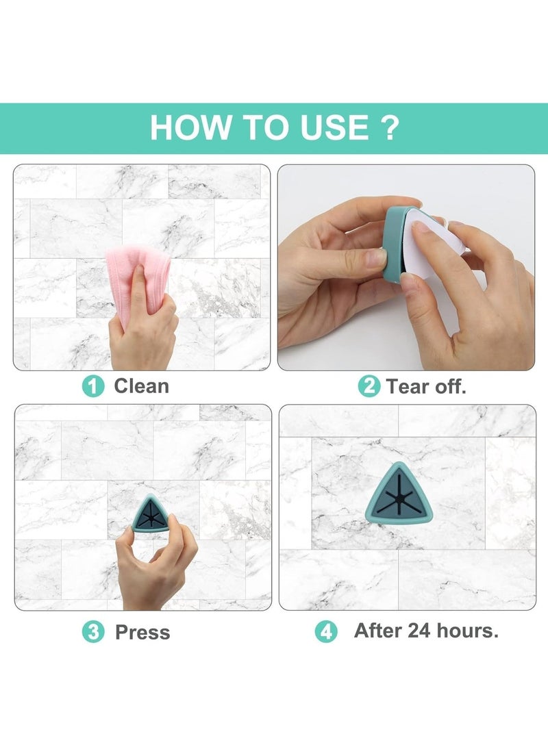 Self-Adhesive Silicone Towel Holder – Kitchen & Bathroom Towel Clip (4 PCS) - Image 2