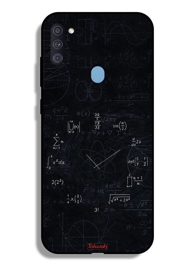 Tolwak Samsung Galaxy A11 Protective Case Cover Maths Clock - Image 1