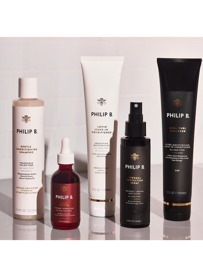 PHILIP B Thermal Protection Spray 4.2 oz. (125 ml) | Plump, Shine & Protect Hair from Heated Hair Tools - Image 5