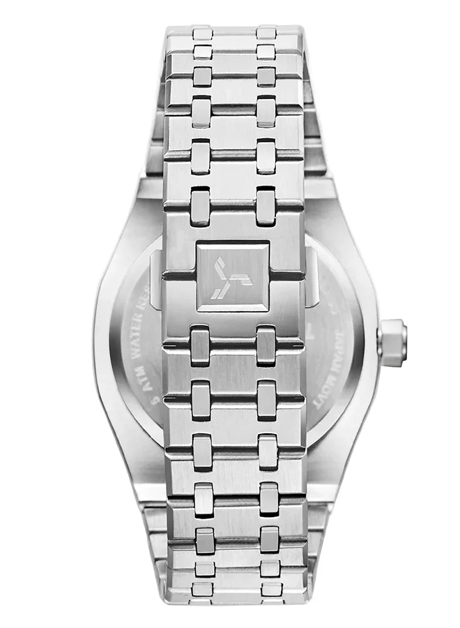 تورنيدو ساعة رجالية متعددة الوظائف من الفولاذ المقاوم للصدأ