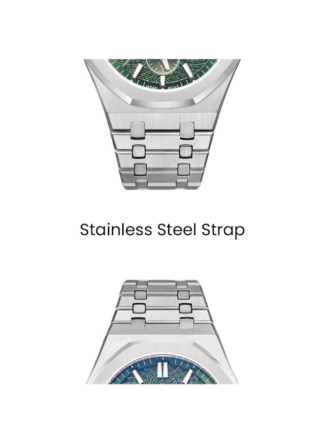 TORNADO Men's Stainless Steel Multi Function Watch T23104-SBSH - 41x51 mm - Image 5