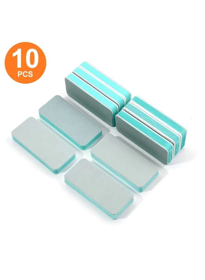 10 قطعة من ألواح الصنفرة والتلميع إسفنج عالي المرونة للأسطح المنحنية - Image 1