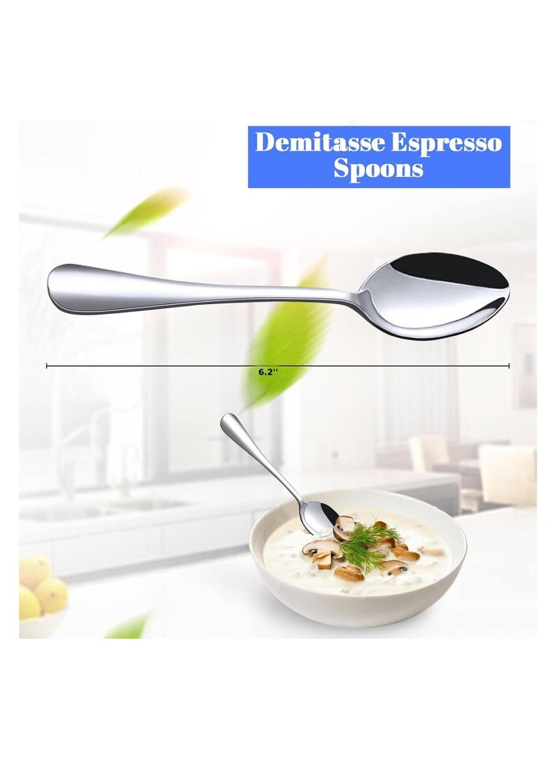 MOMENT طقم ملاعق شاي مكون من 6 قطع (6.2 بوصة) - Image 3