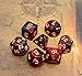 CREEBUY DND Dice Set 6Pack 7 Die Polyhedral DD Dice Sets with D20 D12 D10 D D8 D6 D4 Compatible with Dungeons and Dragons Role Playing Games RPG MTG Table Games 42 Pieces - Image 4
