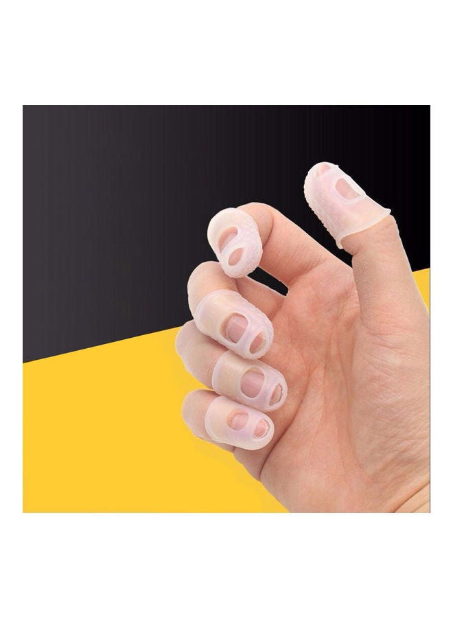 Loquat 5 Pieces Finger Cover Anti-slip Hands Coat Relief Pain Gloves For Ukulele Electric Acoustic Guitar Stringed Musical Instrument - Image 1