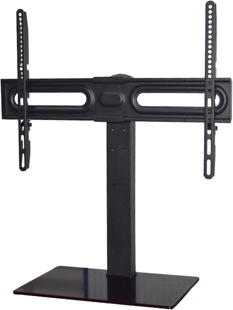 Universal Swivel TV Stand Base, Metal Height Adjustable TV Stand for 32-70 Inch TVs, Space Saving Vertical Design with Swivel Function for Home and Office - Image 4