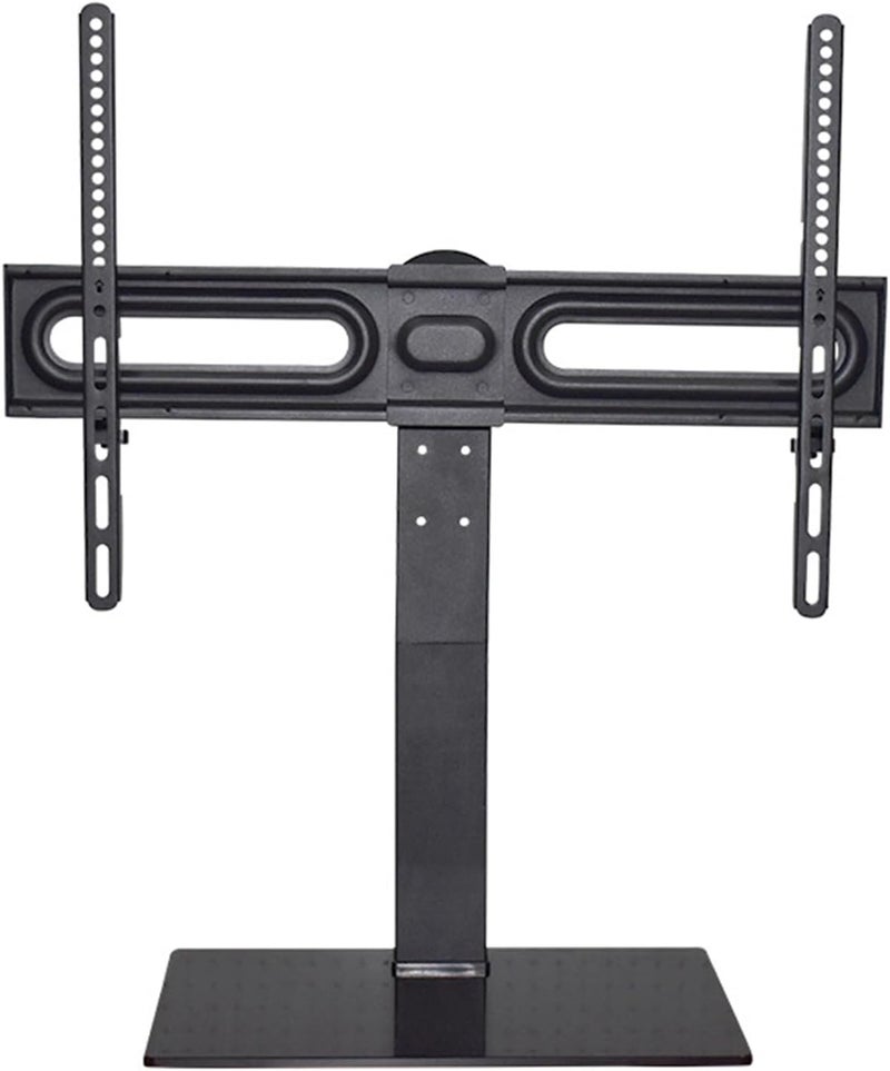 Universal Swivel TV Stand Base, Metal Height Adjustable TV Stand for 32-70 Inch TVs, Space Saving Vertical Design with Swivel Function for Home and Office - Image 1