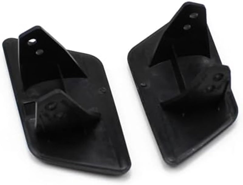 QASULER 2PCS Front Bumper Headlight Washer Nozzle Cover Cap - Image 3