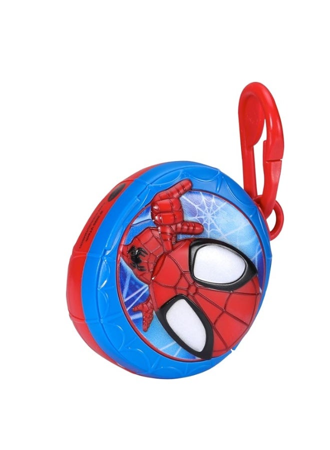 vtech Spidey and His Amazing Friends On-The-Go Learning Toy - Interactive Handheld Educational Game with LCD Screen, 5 Learning Games, Shapes, Numbers & Patterns, Travel Toy with Bag Clip, Gift for Kids Ages 3 to 5 Years - Image 2