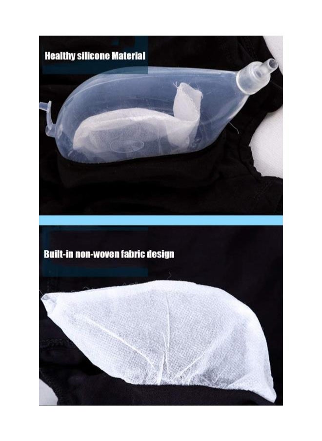WYBOT - Adult Urine Drainage Bag Urine Collector, Portable Wearable Urinary Incontinence Underpants,Reusable Underpants Comfort,Leak Protection,S - Image 1