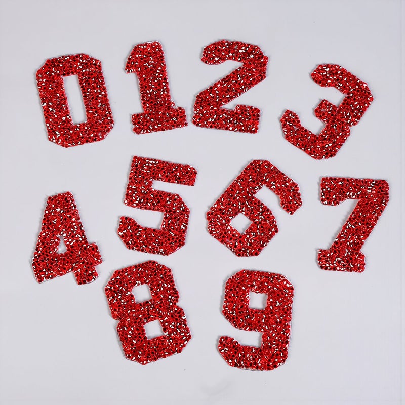Industrial Grade Long Lasting Number Iron On Patches - Image 3