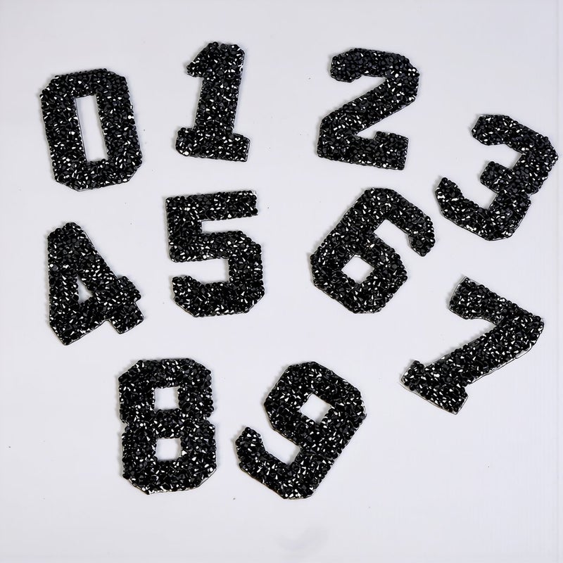 Industrial Grade Long Lasting Number Iron On Patches - Image 1