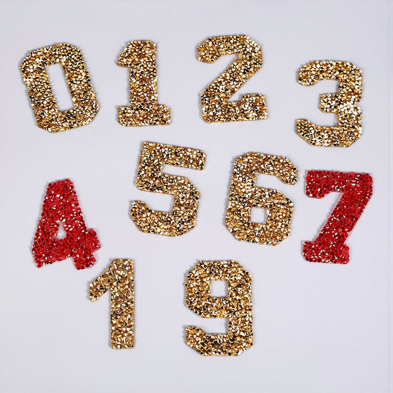 Industrial Grade Long Lasting Number Iron On Patches - Image 2