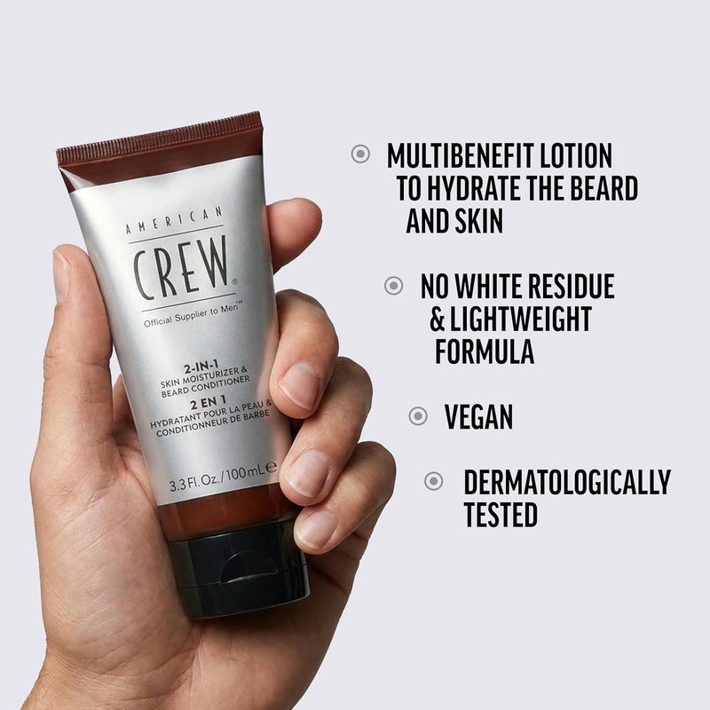 AMERICAN CREW 2 In 1 Skin Moisturizer And Beard Conditioner 100 Ml - Image 2